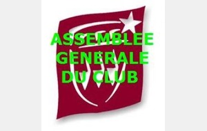 JEUDI 10 SEPTà 21h00 ASSEMBLEE GENERALE AOC FOOT