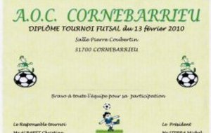 TOURNOI EN SALLE DU 13 et 14 FEVRIER