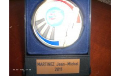LE COACH U17 MEDAILLE DE BRONZE DU DISTRICT.